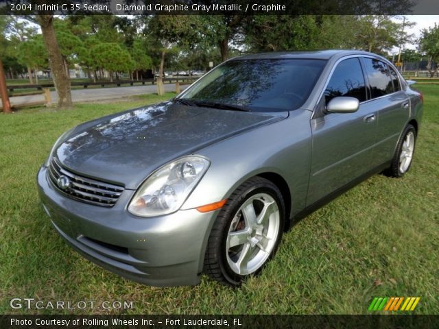 2004 Infiniti G 35 Sedan in Diamond Graphite Gray Metallic