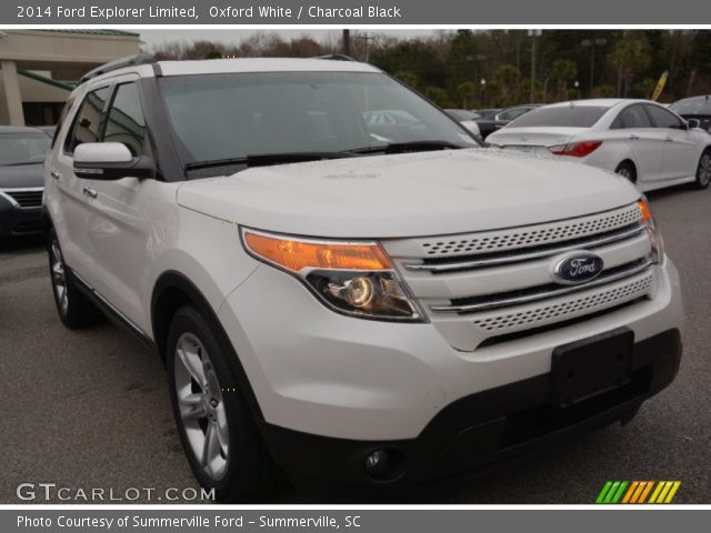 2014 Ford Explorer Limited in Oxford White