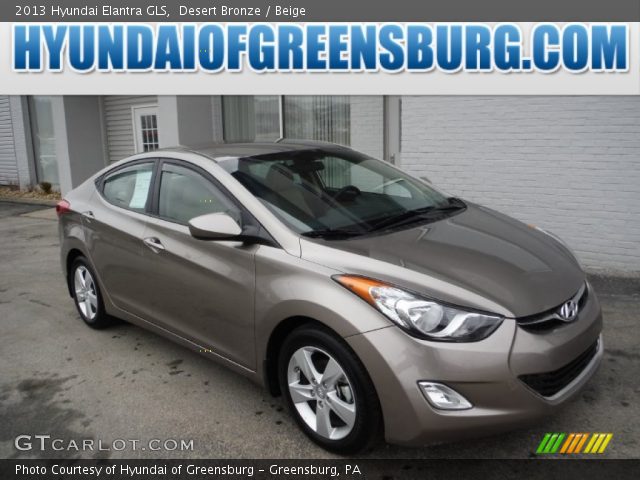 2013 Hyundai Elantra GLS in Desert Bronze
