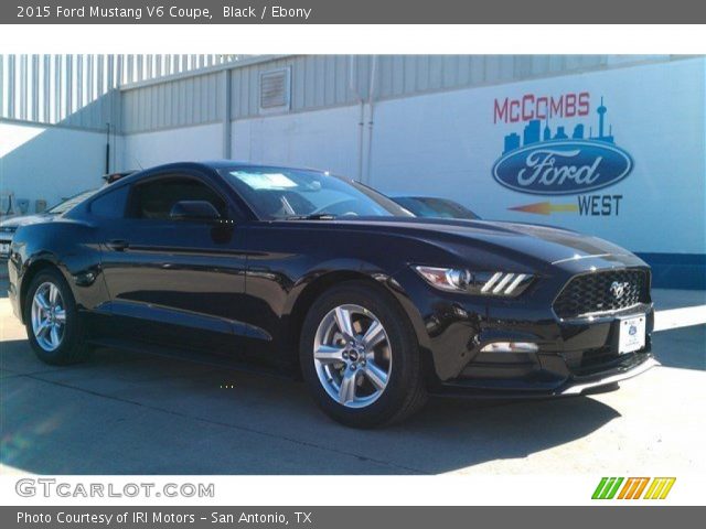 2015 Ford Mustang V6 Coupe in Black