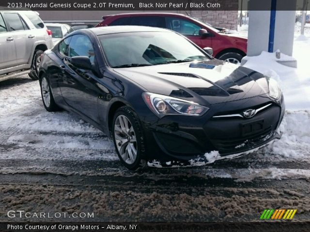 2013 Hyundai Genesis Coupe 2.0T Premium in Black Noir Pearl