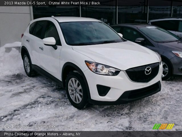 2013 Mazda CX-5 Sport in Crystal White Pearl Mica