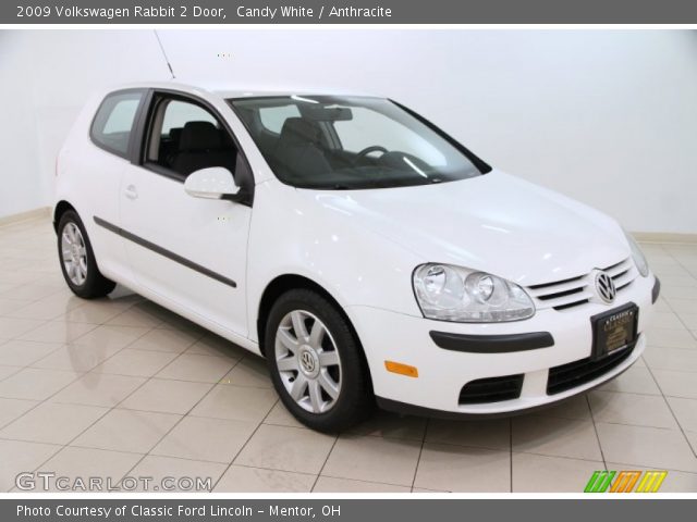 2009 Volkswagen Rabbit 2 Door in Candy White