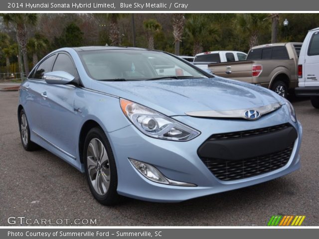 2014 Hyundai Sonata Hybrid Limited in Blue Sky Metallic