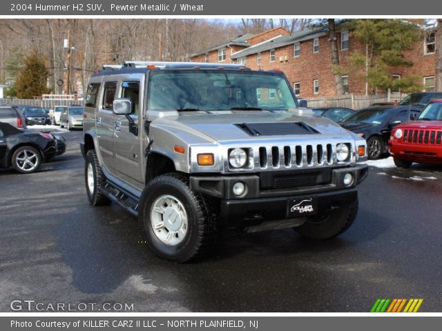 2004 Hummer H2 SUV in Pewter Metallic