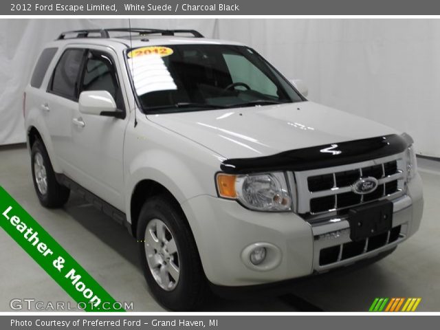 2012 Ford Escape Limited in White Suede