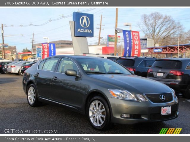 2006 Lexus GS 300 AWD in Cypress Green Pearl