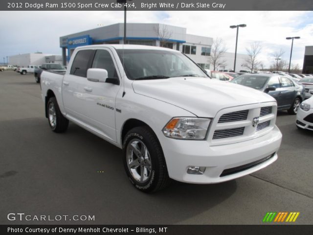 2012 Dodge Ram 1500 Sport Crew Cab 4x4 in Bright White