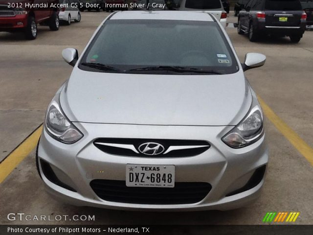 2012 Hyundai Accent GS 5 Door in Ironman Silver