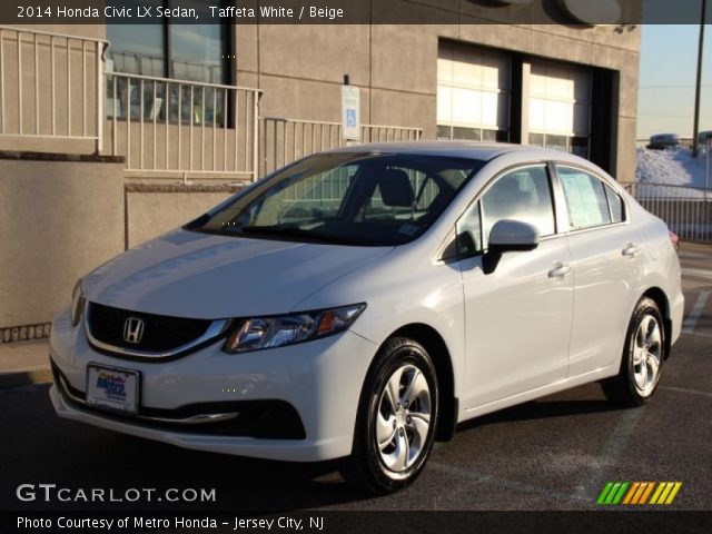 2014 Honda Civic LX Sedan in Taffeta White
