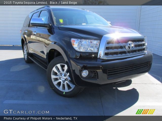 2015 Toyota Sequoia Limited in Black