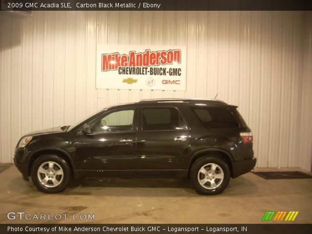 2009 GMC Acadia SLE in Carbon Black Metallic