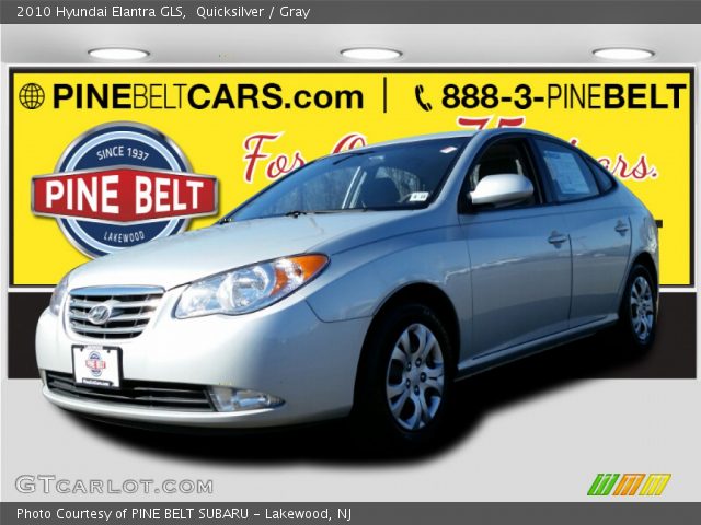 2010 Hyundai Elantra GLS in Quicksilver