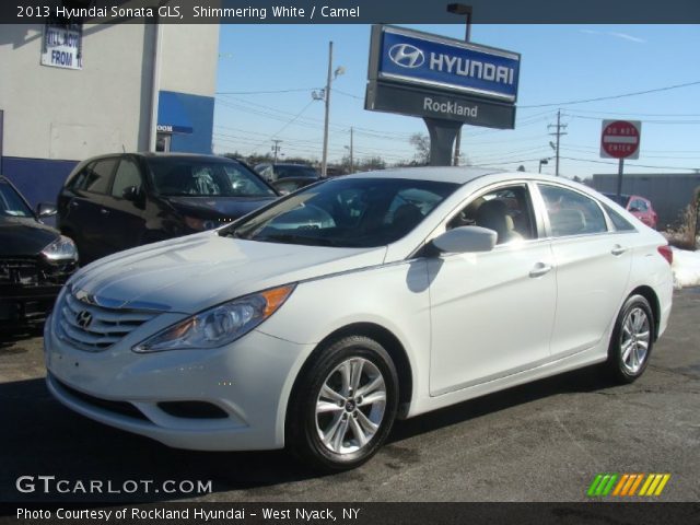 2013 Hyundai Sonata GLS in Shimmering White