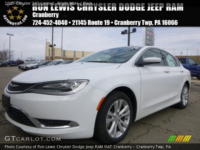 2015 Chrysler 200 Limited in Bright White