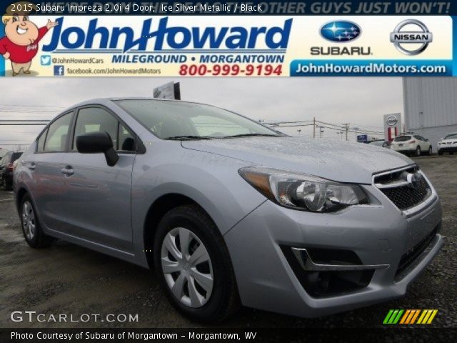 2015 Subaru Impreza 2.0i 4 Door in Ice Silver Metallic