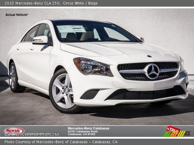 2015 Mercedes-Benz CLA 250 in Cirrus White