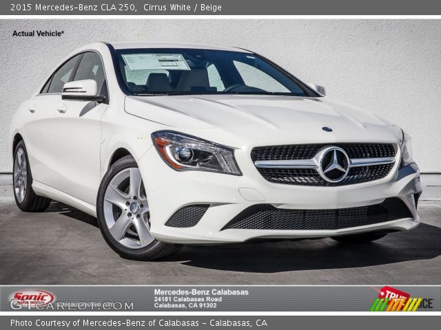 2015 Mercedes-Benz CLA 250 in Cirrus White