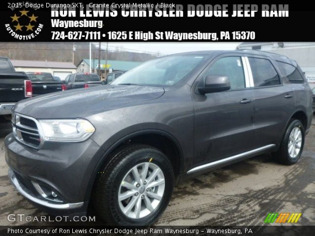 2015 Dodge Durango SXT in Granite Crystal Metallic