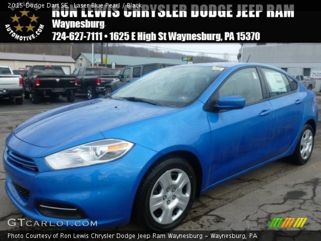 2015 Dodge Dart SE in Laser Blue Pearl