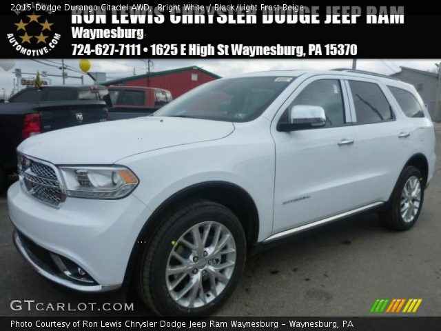 2015 Dodge Durango Citadel AWD in Bright White