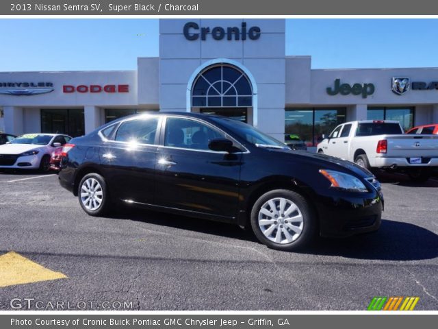 2013 Nissan Sentra SV in Super Black
