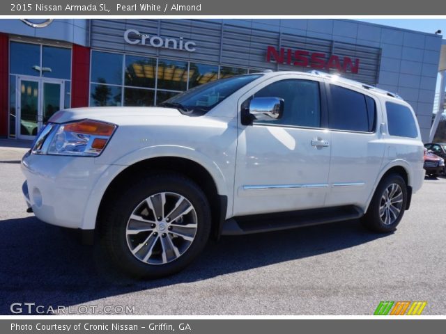 2015 Nissan Armada SL in Pearl White