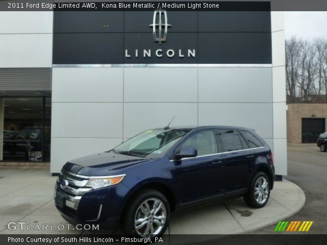 2011 Ford Edge Limited AWD in Kona Blue Metallic