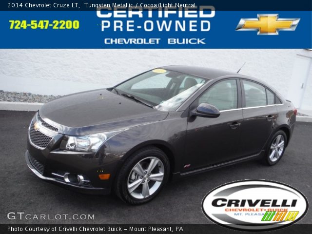 2014 Chevrolet Cruze LT in Tungsten Metallic