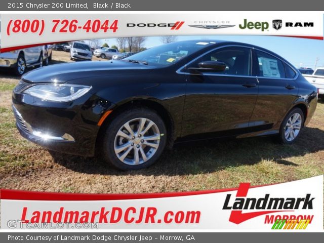 2015 Chrysler 200 Limited in Black