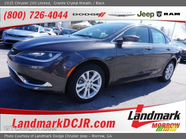 2015 Chrysler 200 Limited in Granite Crystal Metallic