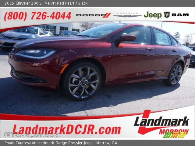 2015 Chrysler 200 S in Velvet Red Pearl