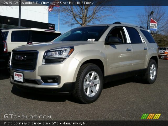 2015 GMC Acadia SLE in Champagne Silver Metallic