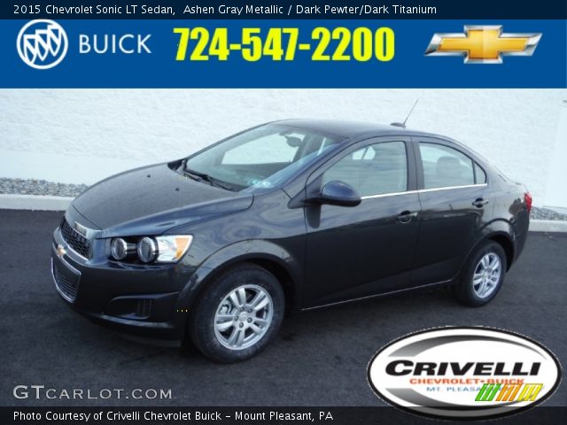 2015 Chevrolet Sonic LT Sedan in Ashen Gray Metallic