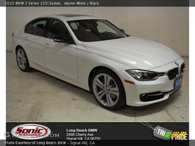 2015 BMW 3 Series 335i Sedan in Alpine White