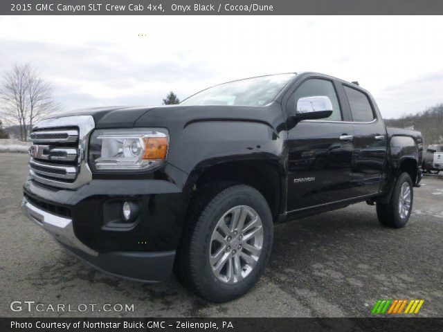 2015 GMC Canyon SLT Crew Cab 4x4 in Onyx Black