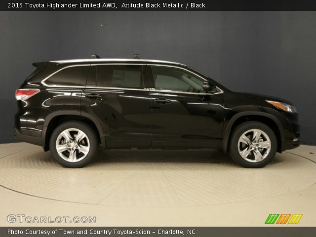 2015 Toyota Highlander Limited AWD in Attitude Black Metallic