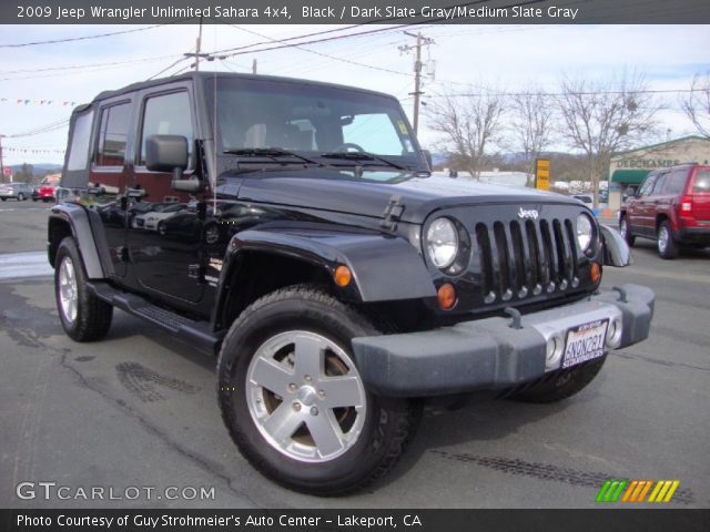 2009 Jeep Wrangler Unlimited Sahara 4x4 in Black