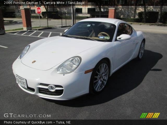 2006 Porsche Cayman S in Carrara White