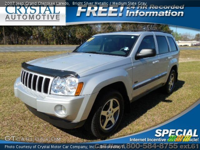 2007 Jeep Grand Cherokee Laredo in Bright Silver Metallic