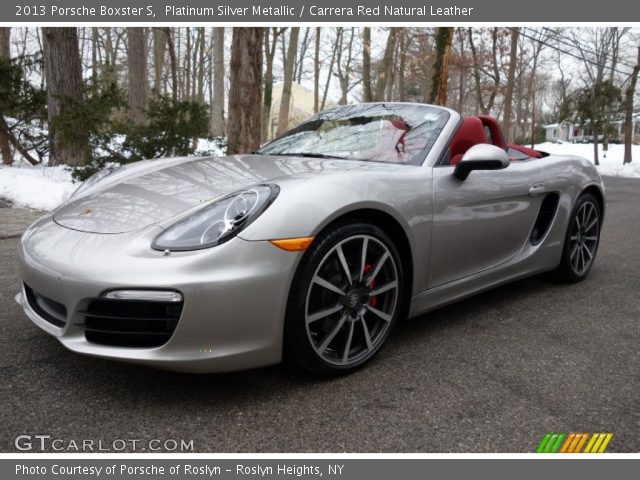 2013 Porsche Boxster S in Platinum Silver Metallic