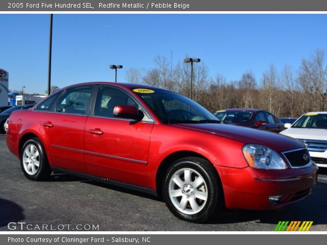 2005 Ford Five Hundred SEL in Redfire Metallic