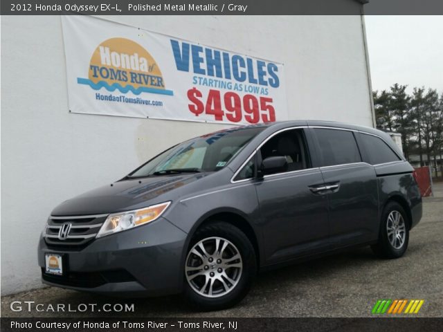 2012 Honda Odyssey EX-L in Polished Metal Metallic