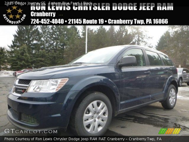 2015 Dodge Journey SE in Fathom Blue Pearl