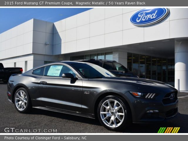 2015 Ford Mustang GT Premium Coupe in Magnetic Metallic