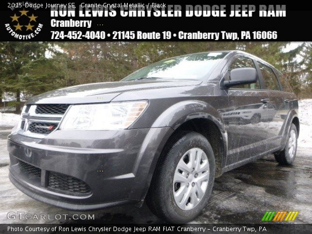 2015 Dodge Journey SE in Granite Crystal Metallic