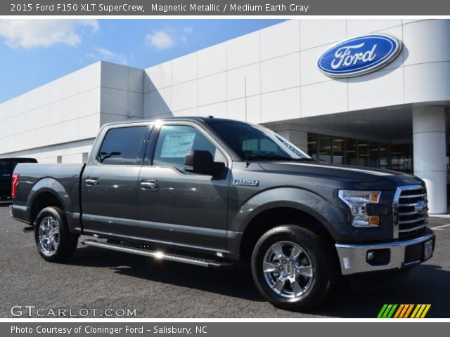 2015 Ford F150 XLT SuperCrew in Magnetic Metallic