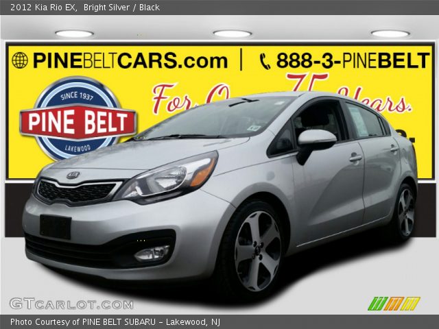 2012 Kia Rio EX in Bright Silver