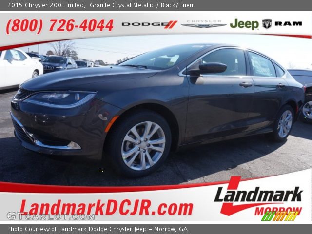 2015 Chrysler 200 Limited in Granite Crystal Metallic