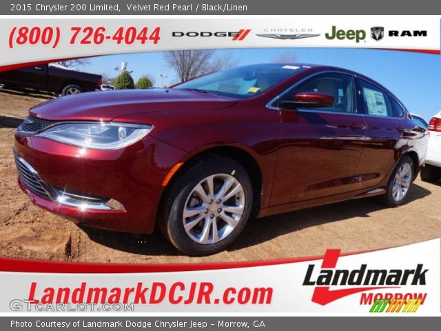 2015 Chrysler 200 Limited in Velvet Red Pearl